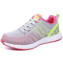Load image into Gallery viewer, 2018 Women Shoes Spring Autumn New Sports Ladies Shoes Walking Breathable Mesh Flat Shoes Casual Running Sneakers Platform Shoe