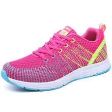 Load image into Gallery viewer, 2018 Women Shoes Spring Autumn New Sports Ladies Shoes Walking Breathable Mesh Flat Shoes Casual Running Sneakers Platform Shoe