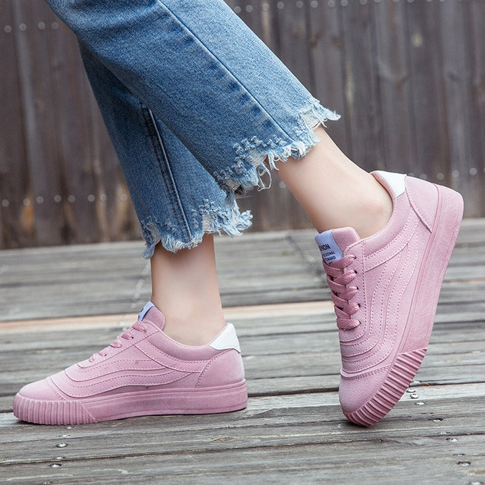 Women Shoes Sneaker White Platform Shoes Woman Casual Zapatos De Mujer Tenis Feminino Patchwork New Fashion Breathable Sneakers