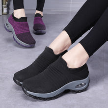 Load image into Gallery viewer, Sport Women Shoes Walking Mesh Flat Woman Zapatos De Mujer Comfortable Breathable Women Sneakers Fashion Sneaker Ladies Shoes