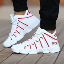 Load image into Gallery viewer, GOODRSSON Unisex Casual Shoes Men Women Stripe Style Sport Tennis Sneakers Male Female Lightweight Walking Fashion Footwear 2019