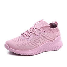 Load image into Gallery viewer, GOODRSSON New Summer Sneaker Shoes Women Solid Lightweight Air Mesh Lace Up Outdoor Casual Sneaker Female Soft Elasticated Mouth