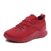 Load image into Gallery viewer, GOODRSSON New Summer Sneaker Shoes Women Solid Lightweight Air Mesh Lace Up Outdoor Casual Sneaker Female Soft Elasticated Mouth