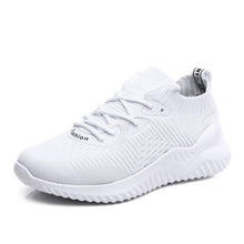 Load image into Gallery viewer, GOODRSSON New Summer Sneaker Shoes Women Solid Lightweight Air Mesh Lace Up Outdoor Casual Sneaker Female Soft Elasticated Mouth
